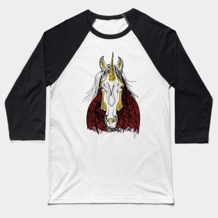 Sinister Unicorn Baseball T-Shirt